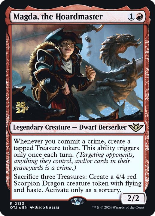 Magda, the Hoardmaster in the group Magic the Gathering / Types / Colors / Red at Proxyprinters.com (94742)