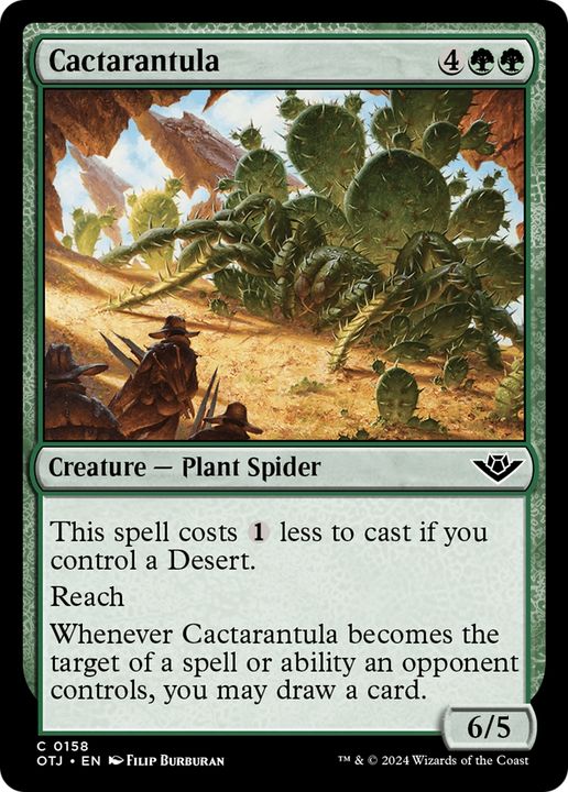 Cactarantula in the group Magic the Gathering / Sets / Outlaws of Thunder Junction at Proxyprinters.com (94751)