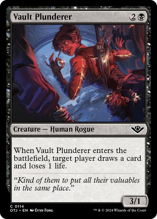 Vault Plunderer in the group Magic the Gathering / Sets / Outlaws of Thunder Junction at Proxyprinters.com (94752)