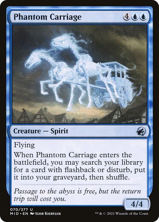 Phantom Carriage in the group Magic the Gathering / Types / Colors / Blue at Proxyprinters.com (9485)