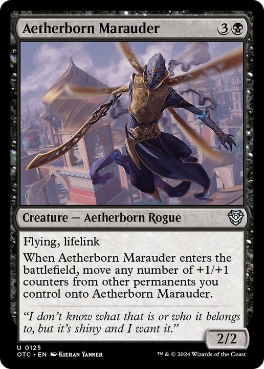 Aetherborn Marauder in the group Magic the Gathering / Sets / Outlaws of Thunder Junction Commander at Proxyprinters.com (94859)