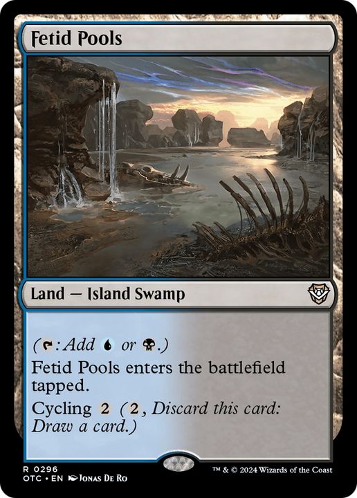 Fetid Pools in the group Magic the Gathering / Sets / Outlaws of Thunder Junction Commander at Proxyprinters.com (94900)