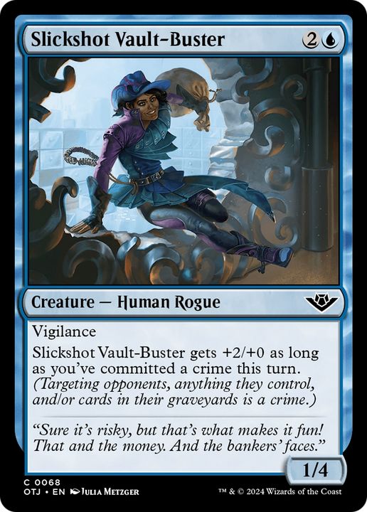 Slickshot Vault-Buster in the group Magic the Gathering / Sets / Outlaws of Thunder Junction at Proxyprinters.com (94911)