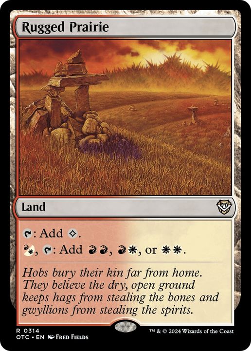 Rugged Prairie in the group Magic the Gathering / Sets / Outlaws of Thunder Junction Commander at Proxyprinters.com (94928)