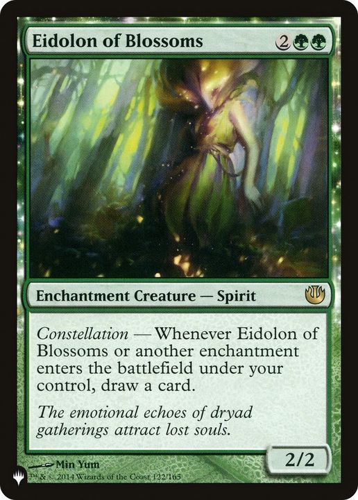 Eidolon of Blossoms in the group Magic the Gathering / Types / Colors / Green at Proxyprinters.com (9493)