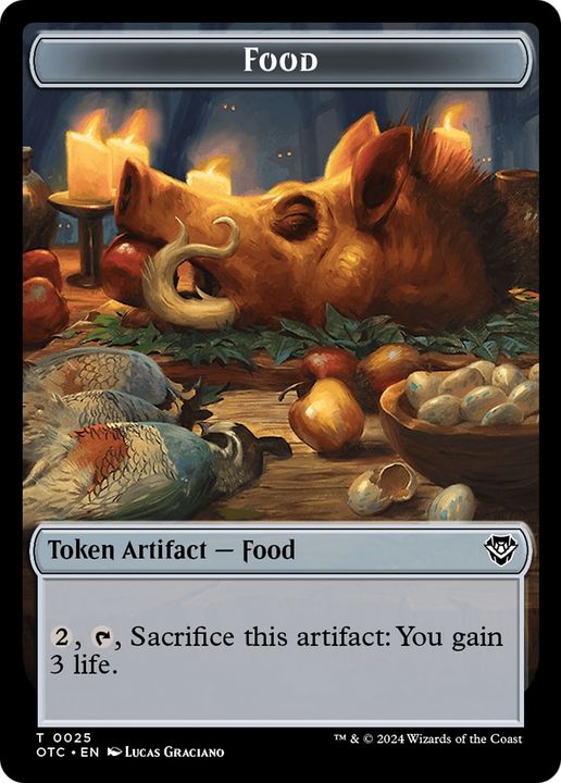 Food in the group Magic the Gathering / Sets / Outlaws of Thunder Junction Commander Tokens at Proxyprinters.com (94946)