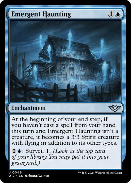 Emergent Haunting in the group Magic the Gathering / Sets / Outlaws of Thunder Junction at Proxyprinters.com (94951)