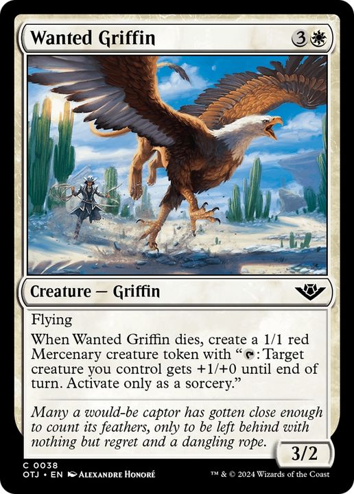 Wanted Griffin in the group  at Proxyprinters.com (94952)