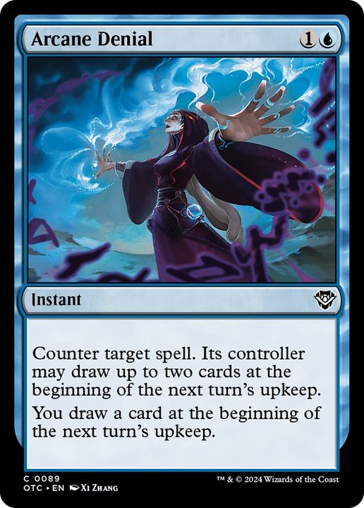 Arcane Denial in the group Magic the Gathering / Types / Colors / Blue at Proxyprinters.com (94963)