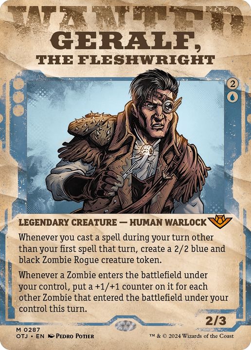 Geralf, the Fleshwright in the group Magic the Gathering / Types / Colors / Blue at Proxyprinters.com (94996)