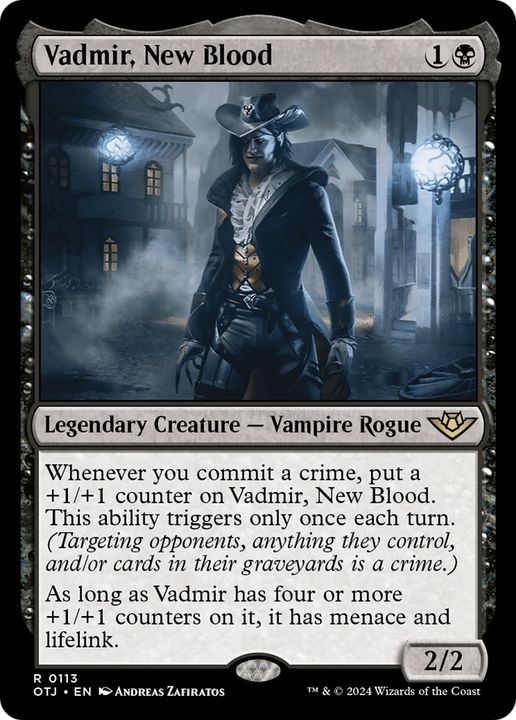 Vadmir, New Blood in the group Magic the Gathering / Sets / Outlaws of Thunder Junction at Proxyprinters.com (95070)