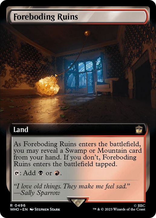 Foreboding Ruins in the group Magic the Gathering / Types / Colors / Colorless at Proxyprinters.com (9510)