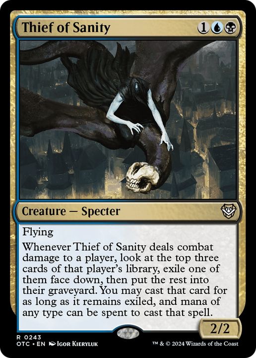 Thief of Sanity in the group Magic the Gathering / Sets / Outlaws of Thunder Junction Commander at Proxyprinters.com (95136)