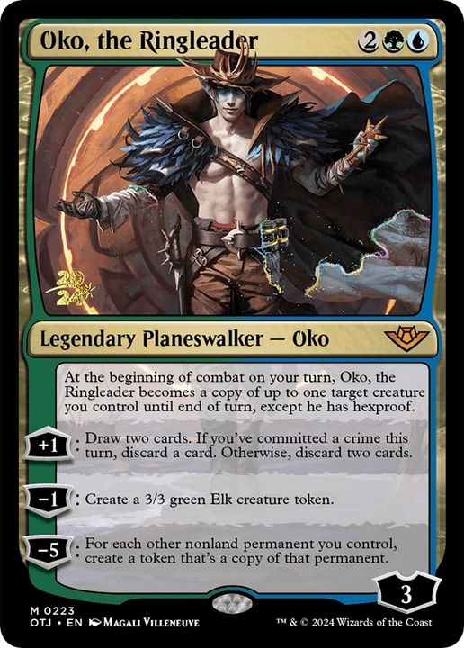 Oko, the Ringleader in the group Magic the Gathering / Types / Colors / Multicolors / G, U at Proxyprinters.com (95137)