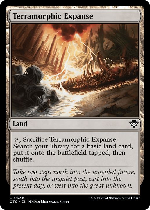 Terramorphic Expanse in the group Magic the Gathering / Sets / Outlaws of Thunder Junction Commander at Proxyprinters.com (95166)