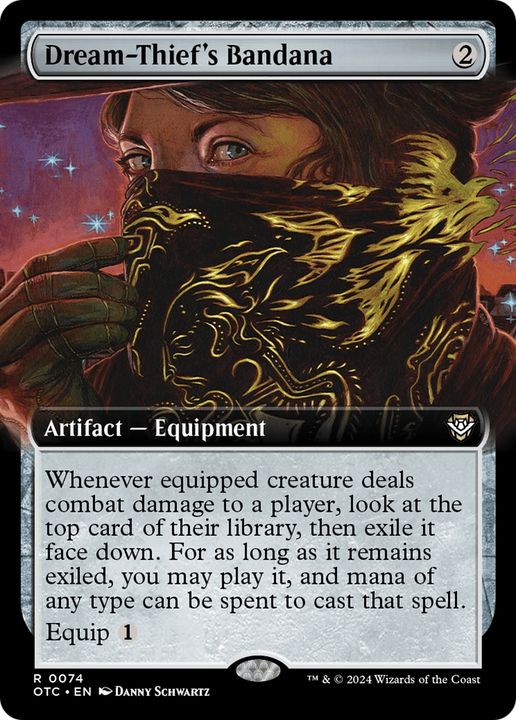 Dream-Thief's Bandana in the group Magic the Gathering / Sets / Outlaws of Thunder Junction Commander at Proxyprinters.com (95189)