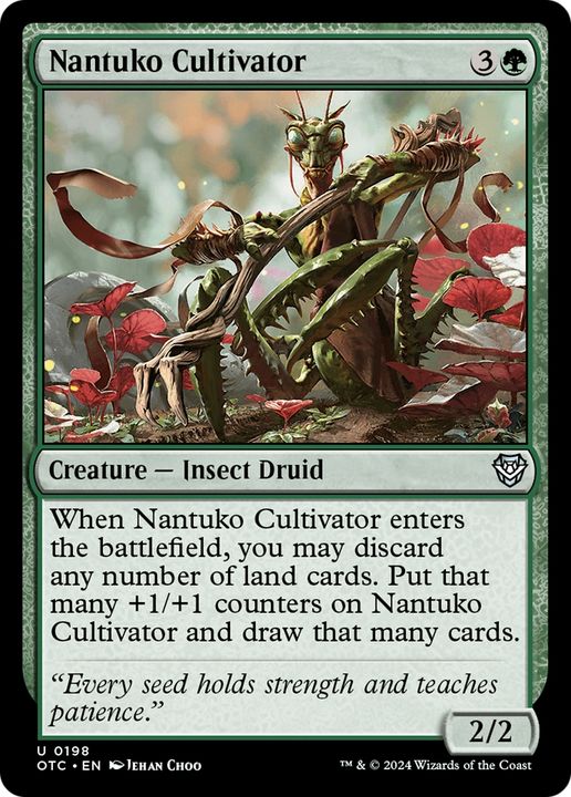 Nantuko Cultivator in the group Magic the Gathering / Sets / Outlaws of Thunder Junction Commander at Proxyprinters.com (95322)