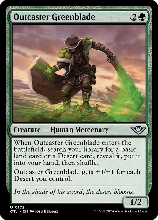 Outcaster Greenblade in the group  at Proxyprinters.com (95332)
