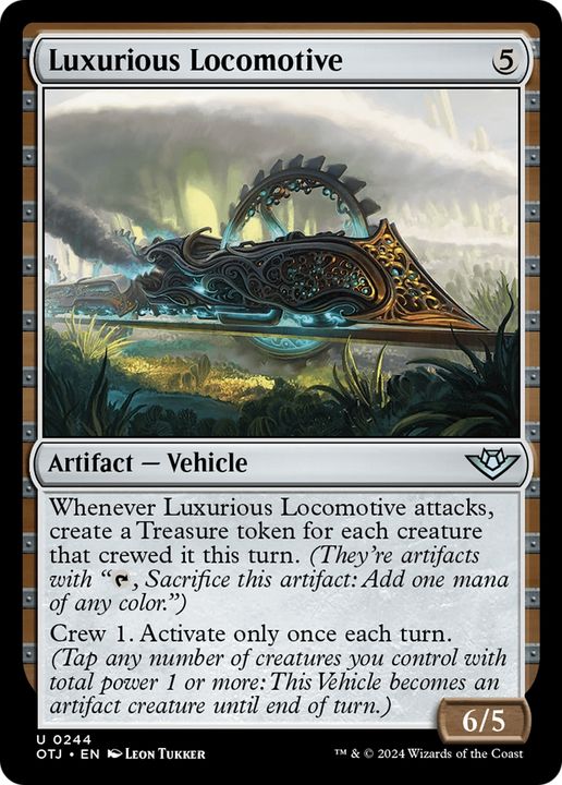 Luxurious Locomotive in the group Magic the Gathering / Sets / Outlaws of Thunder Junction at Proxyprinters.com (95343)