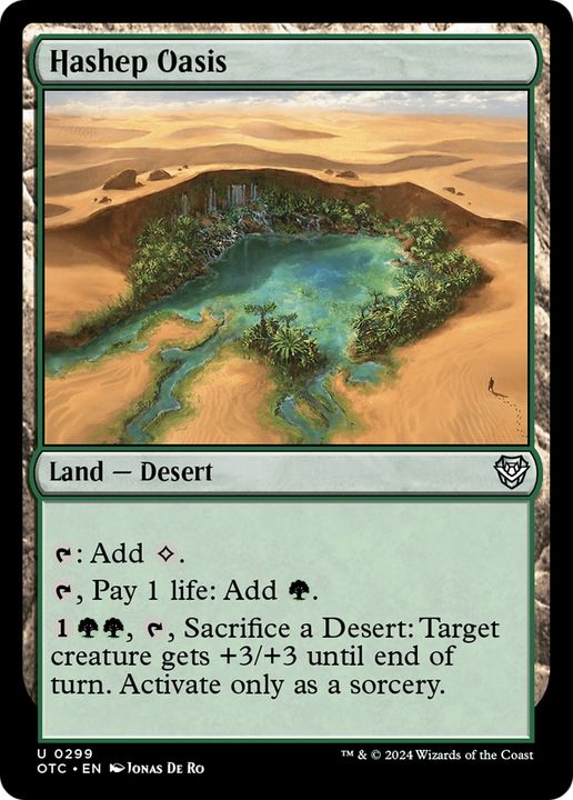 Hashep Oasis in the group Magic the Gathering / Types / Colors / Colorless at Proxyprinters.com (95371)