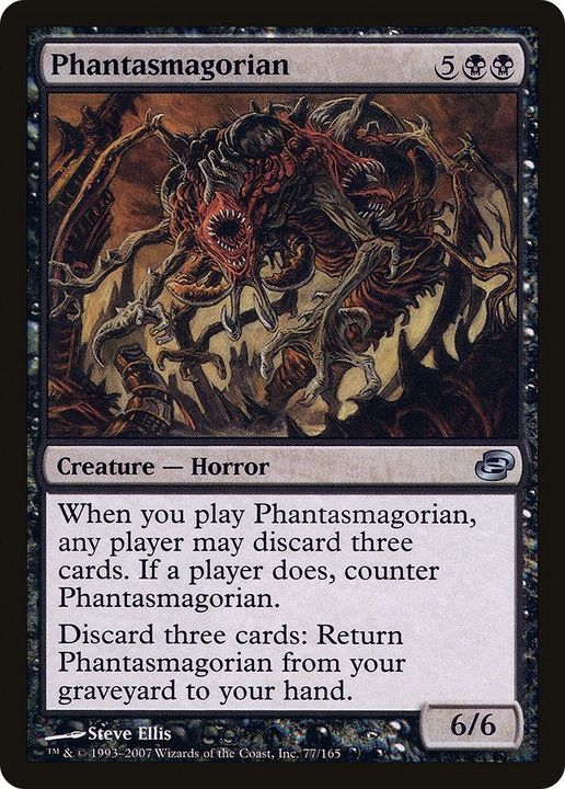 Phantasmagorian in the group Magic the Gathering / Types / Colors / Black at Proxyprinters.com (9540)