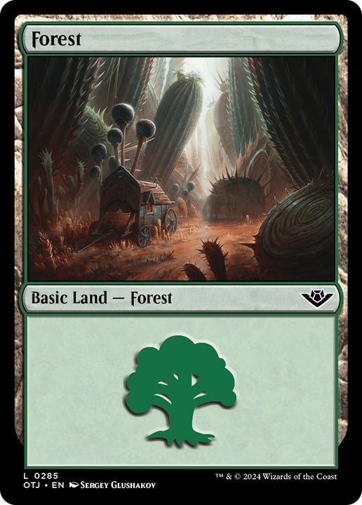 Forest in the group Magic the Gathering / Sets / Outlaws of Thunder Junction at Proxyprinters.com (95408)