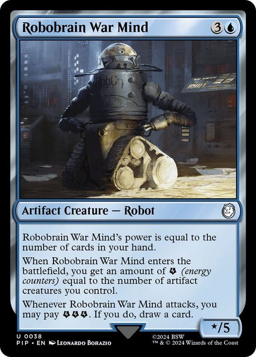 Robobrain War Mind in the group Magic the Gathering / Sets / Fallout at Proxyprinters.com (9547)