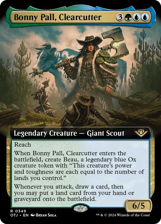 Bonny Pall, Clearcutter in the group Magic the Gathering / Sets / Outlaws of Thunder Junction at Proxyprinters.com (95483)