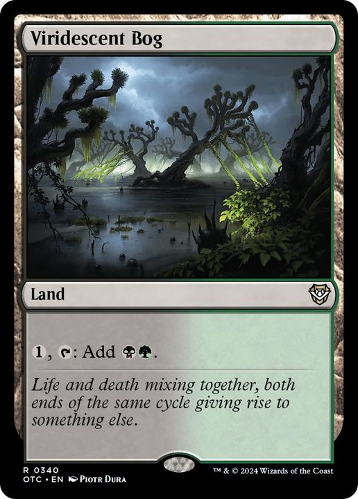 Viridescent Bog in the group Magic the Gathering / Sets / Outlaws of Thunder Junction Commander at Proxyprinters.com (95539)