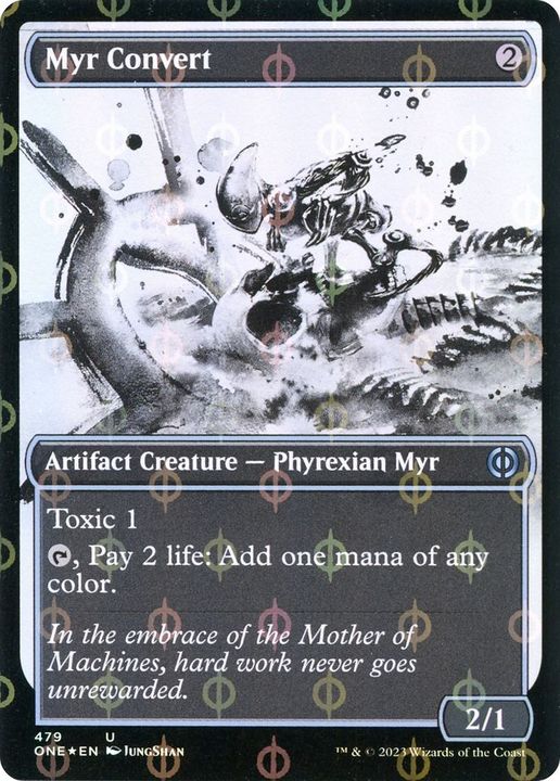 Myr Convert in the group Magic the Gathering / Sets / Phyrexia: All Will Be One at Proxyprinters.com (9556)