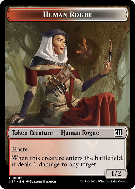 Human Rogue in the group Magic the Gathering / Sets / Breaking News Tokens at Proxyprinters.com (95578)