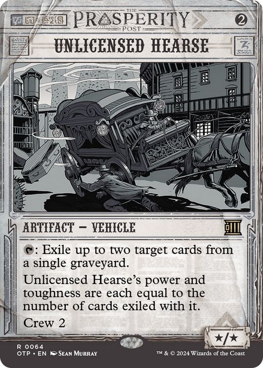 Unlicensed Hearse in the group Magic the Gathering / Sets / Breaking News at Proxyprinters.com (95585)