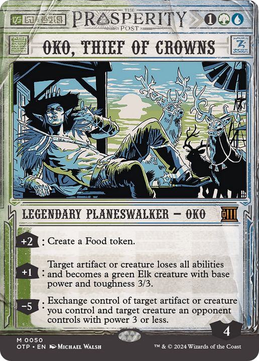 Oko, Thief of Crowns in the group Magic the Gathering / Sets / Breaking News at Proxyprinters.com (95591)