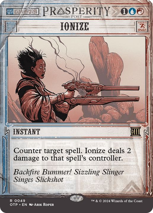 Ionize in the group Magic the Gathering / Sets / Breaking News at Proxyprinters.com (95608)