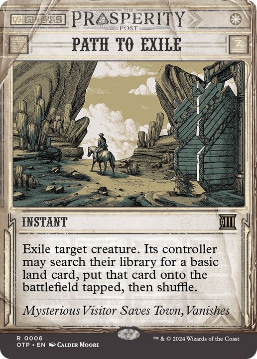 Path to Exile in the group Magic the Gathering / Sets / Breaking News at Proxyprinters.com (95611)