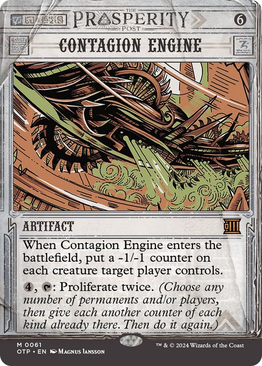 Contagion Engine in the group Magic the Gathering / Sets / Breaking News at Proxyprinters.com (95640)