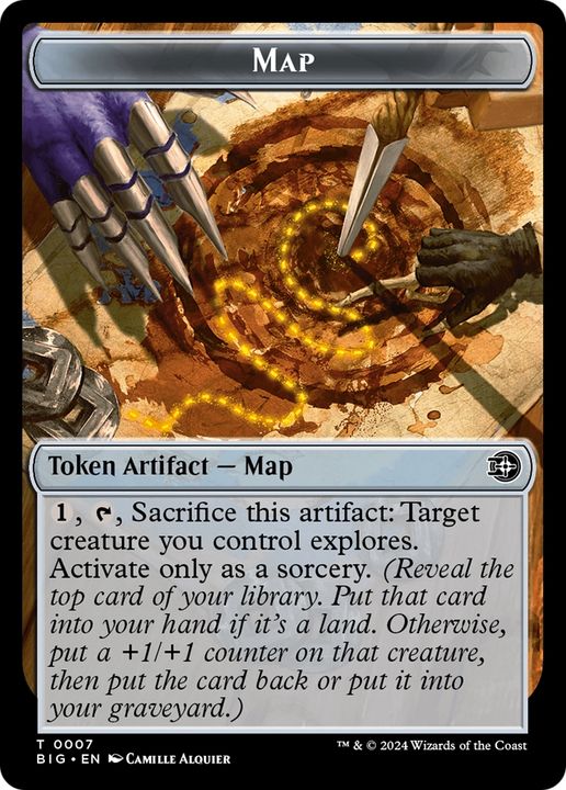 Map in the group Magic the Gathering / Sets / The Big Score Tokens at Proxyprinters.com (95643)