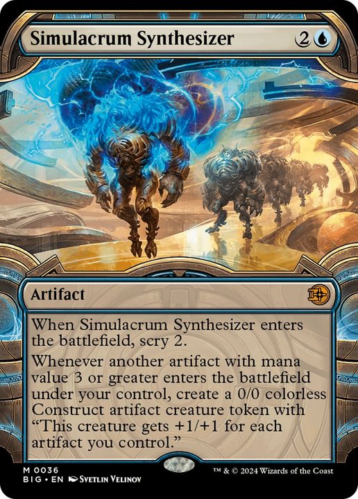 Simulacrum Synthesizer in the group Magic the Gathering / Types / Artifacts / Artifact at Proxyprinters.com (95659)