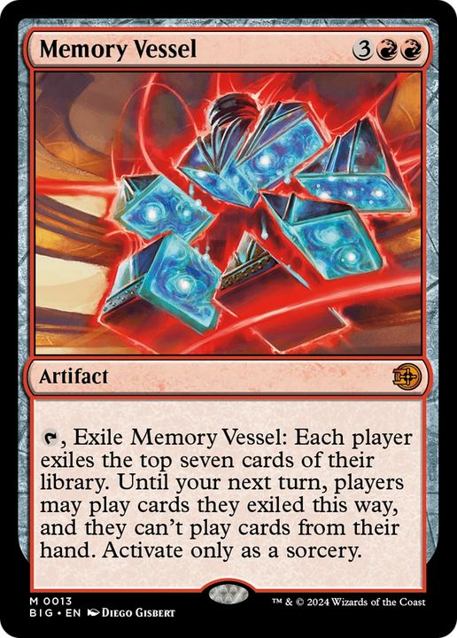 Memory Vessel in the group Magic the Gathering / Sets / The Big Score at Proxyprinters.com (95662)