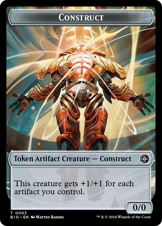 Construct in the group Magic the Gathering / Sets / The Big Score Tokens at Proxyprinters.com (95666)