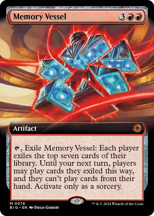 Memory Vessel in the group Magic the Gathering / Sets / The Big Score at Proxyprinters.com (95670)