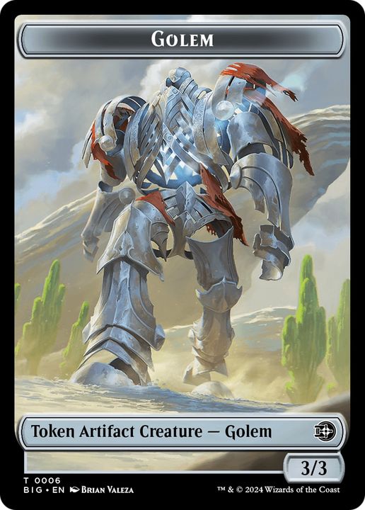 Golem in the group Magic the Gathering / Sets / The Big Score Tokens at Proxyprinters.com (95671)