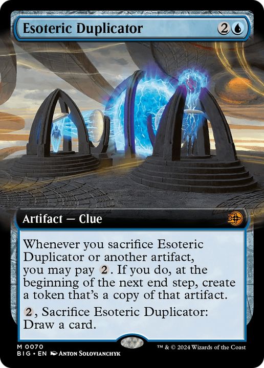 Esoteric Duplicator in the group Magic the Gathering / Sets / The Big Score at Proxyprinters.com (95682)