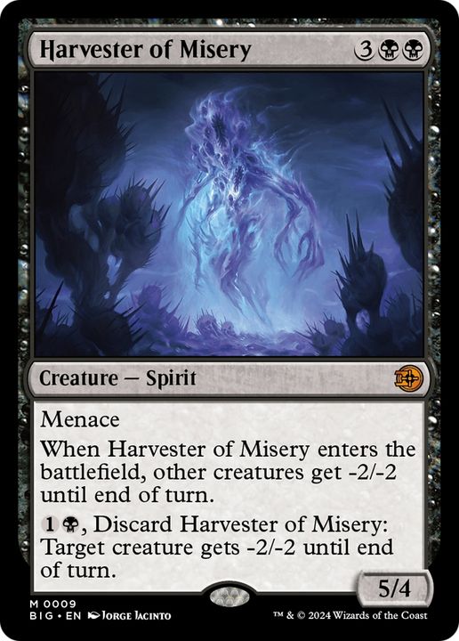 Harvester of Misery in the group Magic the Gathering / Sets / The Big Score at Proxyprinters.com (95699)