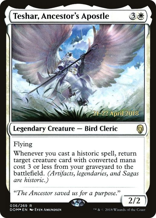 Teshar, Ancestor's Apostle in the group Magic the Gathering / Types / Colors / White at Proxyprinters.com (9570)