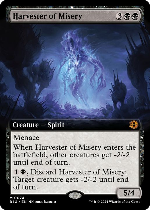 Harvester of Misery in the group Magic the Gathering / Sets / The Big Score at Proxyprinters.com (95731)