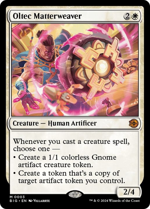 Oltec Matterweaver in the group Magic the Gathering / Sets / The Big Score at Proxyprinters.com (95739)