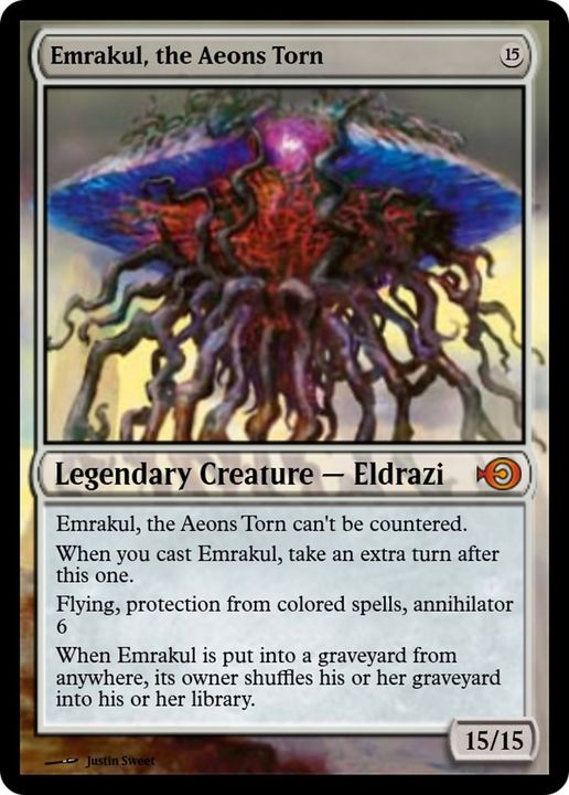 Emrakul, the Aeons Torn in the group Magic the Gathering / Types / Colors / Colorless at Proxyprinters.com (9574)