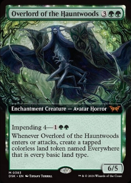 Overlord of the Hauntwoods in the group Magic the Gathering / Sets / Duskmourn: House of Horror at Proxyprinters.com (95775)