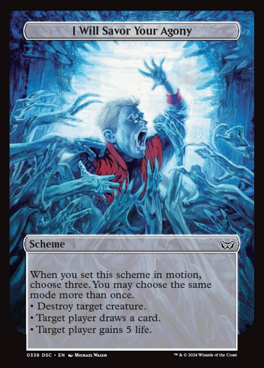 I Will Savor Your Agony in the group Magic the Gathering / Sets / Duskmourn: House of Horror Commander at Proxyprinters.com (95782)